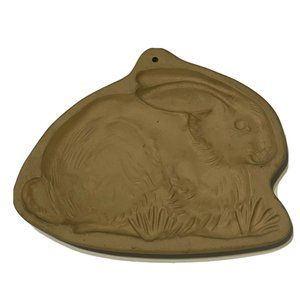 1986 Brown Bag Cookie Art Rabbit Bunny Easter Spring Cookie Candy Chocolate Mold